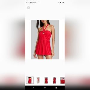 NWT Wild Fable Red Terry Cloth Romper